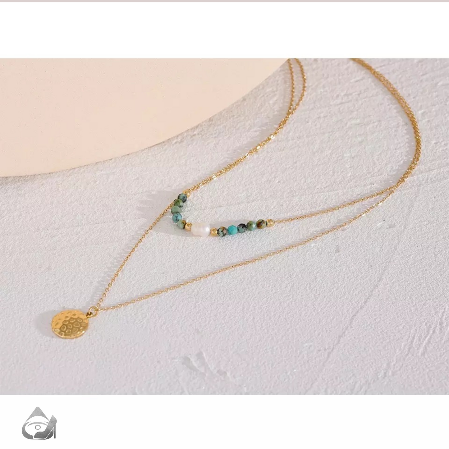 Collier multicouche